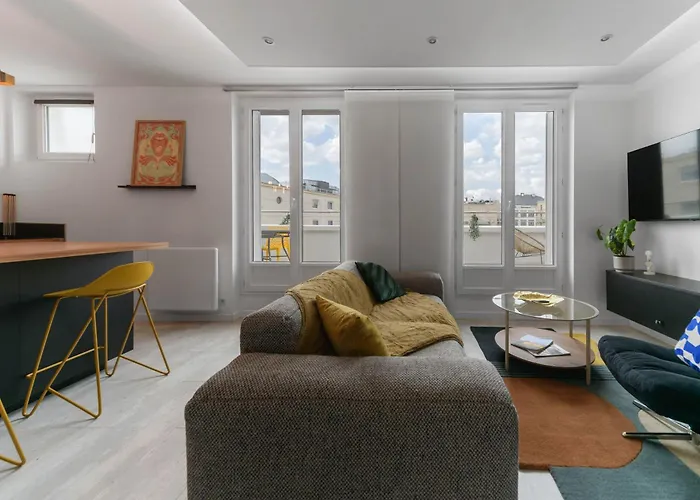 Appartement Terrasse Mounin - Lumineux Avec Grande Terrasse Vichy